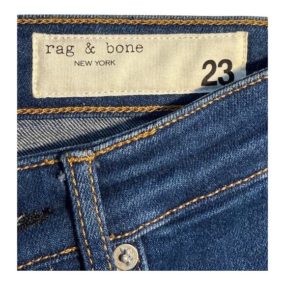 NEW Rag‎ & Bone Women’s Size 00 (23) Clearwater Cate Mid-Rise Skinny NWT - Picture 4 of 8